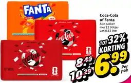Hoogvliet Coca-Cola of Fanta aanbieding