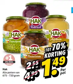 Hoogvliet Hak aanbieding