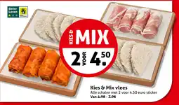 Hoogvliet Kies & Mix vlees aanbieding