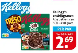 Hoogvliet Kellogg's ontbijtgranen aanbieding