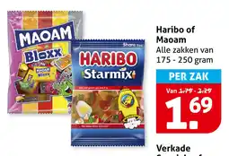 Hoogvliet Haribo of Maoam aanbieding