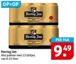Hoogvliet Hertog Jan aanbieding