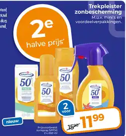 Trekpleister Trekpleister zonbescherming aanbieding