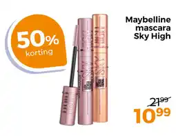 Trekpleister Maybelline mascara Sky High aanbieding