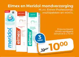 Trekpleister Elmex en Meridol mondverzorging aanbieding