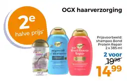 Trekpleister OGX haarverzorging aanbieding