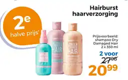 Trekpleister Hairburst haarverzorging aanbieding