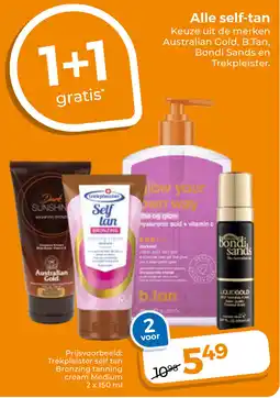 Trekpleister Alle self-tan aanbieding