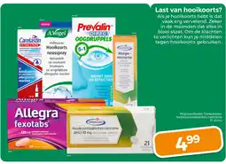 Trekpleister Last van hooikoorts aanbieding
