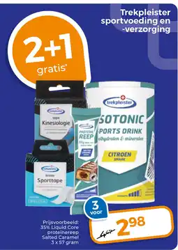 Trekpleister Trekpleister sportvoeding en -verzorging aanbieding