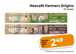 Trekpleister Nescafé Farmers Origins aanbieding