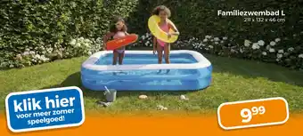 Trekpleister Familiezwembad L aanbieding