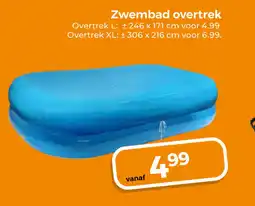 Trekpleister Zwembad overtrek aanbieding