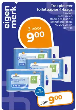 Trekpleister Trekpleister toiletpapier 4-laags aanbieding