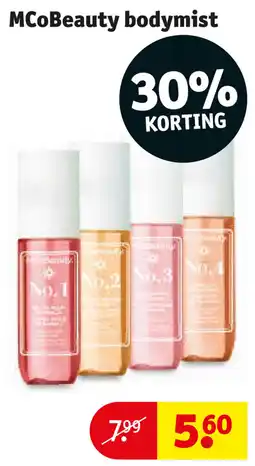 Kruidvat MCoBeauty Bodymist aanbieding