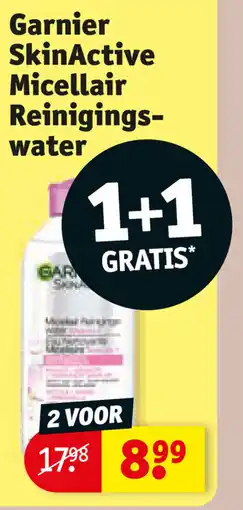 Kruidvat Garnier SkinActive Micellair Reinigingswater aanbieding