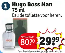 Kruidvat Hugo Boss Man aanbieding