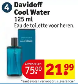 Kruidvat Davidoff Cool Water aanbieding