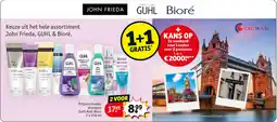 Kruidvat Keuze uit het hele assortiment John Frieda, GUHL & Bioré. aanbieding