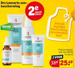 Kruidvat Drs Leenarts Zonbescherming aanbieding