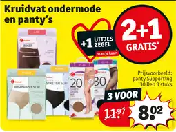 Kruidvat Kruidvat Ondermode en Panty's aanbieding