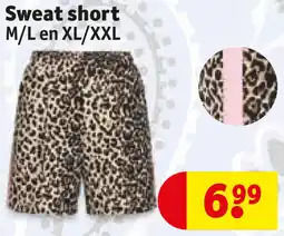 Kruidvat Sweat Short aanbieding
