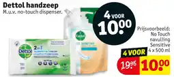 Kruidvat Dettol Handzeep aanbieding
