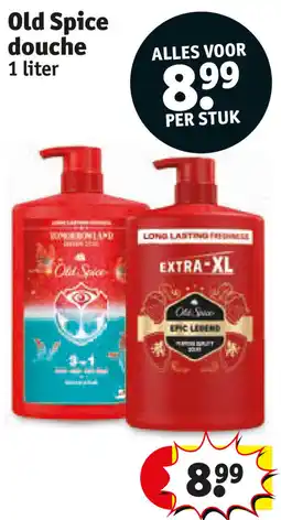 Kruidvat Old Spice Douche aanbieding