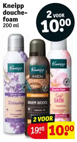 Kruidvat Kneipp Douchefoam aanbieding