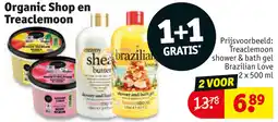 Kruidvat Organic Shop en Treaclemoon aanbieding