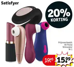 Kruidvat Satisfyer aanbieding