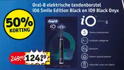 Kruidvat Oral-B elektrische tandenborstel iO6 Smile Edition Black aanbieding