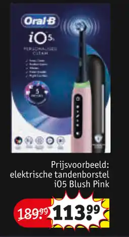 Kruidvat Oral-B elektrische tandenborstel aanbieding