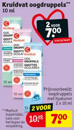 Kruidvat Kruidvat Oogdruppels aanbieding