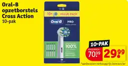 Kruidvat Oral-B opzetborstels Cross Action aanbieding