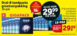 Kruidvat Oral-B tandpasta grootverpakking aanbieding