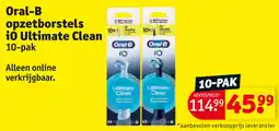 Kruidvat Oral-B opzetborstels iO Ultimate Clean aanbieding