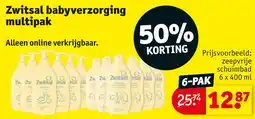 Kruidvat Zwitsal babyverzorging multipak aanbieding