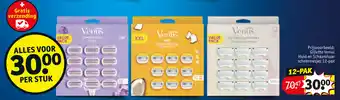Gillette en Gillette Venus voordeelverpakking scheermesjes