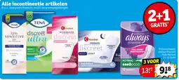 Kruidvat Alle Incontinentie Artikelen aanbieding