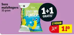 Kruidvat Sore maisfingers aanbieding