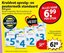 Kruidvat Kruidvat opvolg- en peutermelk standaard aanbieding