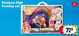 Kruidvat Rainbow High Poolday set aanbieding