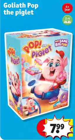 Kruidvat Goliath Pop the piglet aanbieding
