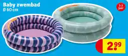 Kruidvat Baby zwembad aanbieding