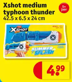 Kruidvat Xshot medium typhoon thunder aanbieding