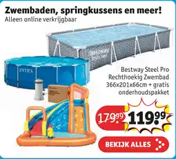 Kruidvat Zwembaden, Springkussens en Meer! aanbieding