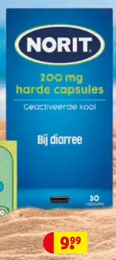 Kruidvat Norit 200 mg harde capsules aanbieding