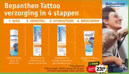 Kruidvat Bepanthen Tattoo verzorging in 4 stappen aanbieding