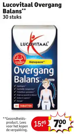 Kruidvat Lucovitaal Overgang Balans aanbieding
